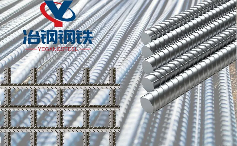 Factory Direct Sales HRB400 B500b Gr40 Gr60 Thread Steel Deformed Iron Steel Rebar for Construction