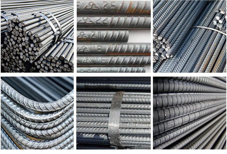 High Tensile ASTM AISI Reinforced Concrete Bar B500b HRB500 HRB400 Deformed Steel Rebar H Beam 8mm 10mm 12mm Steel Rebar Price for Building Construction