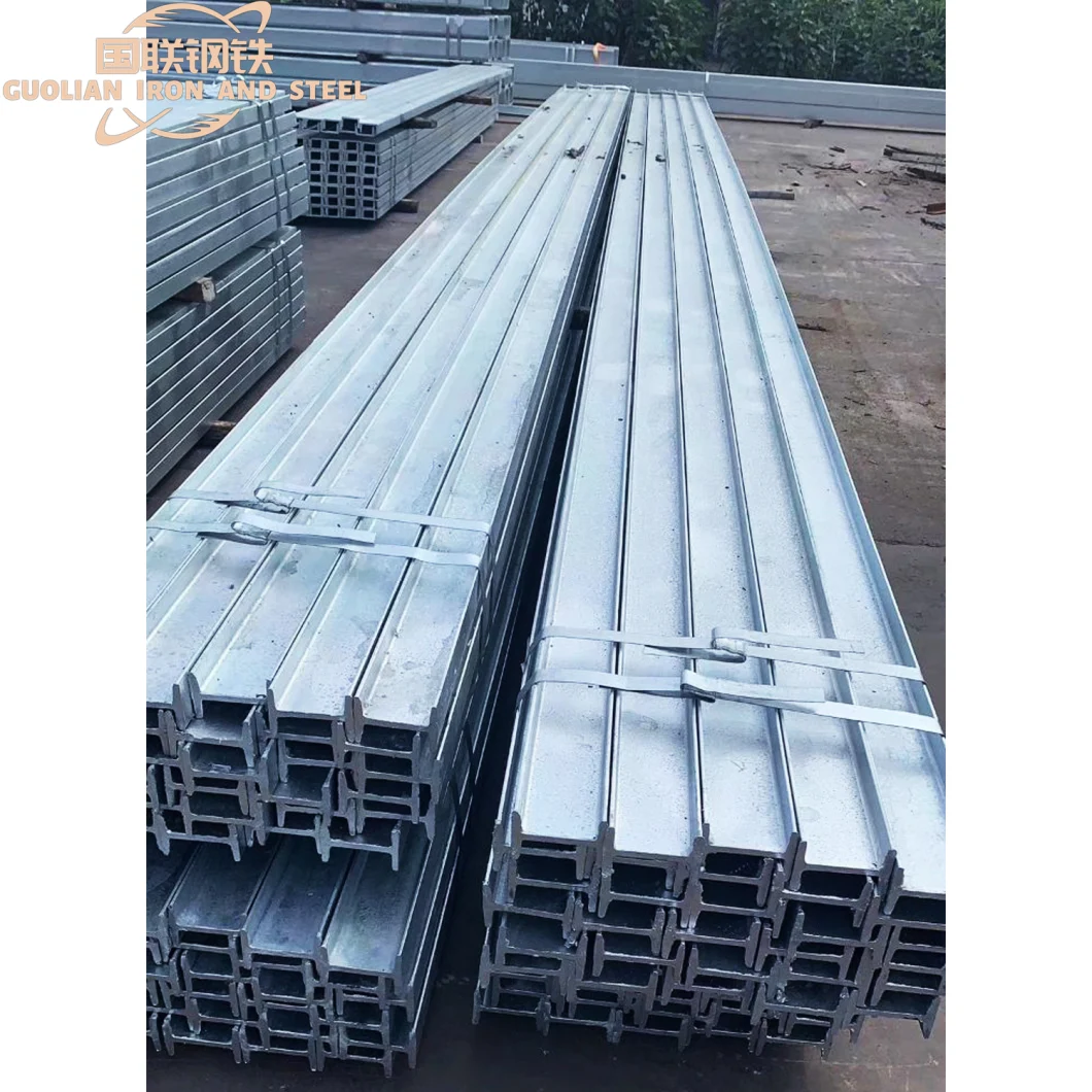 Steel H Beam Section Column Hot Rolled Welded Ms Galvanized Painted Steel H-Beams Price H Shape Steel Profile Production Line