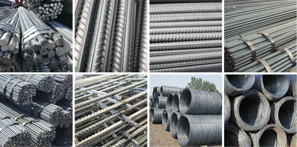 High Quality Hot Rolled HRB335 HRB500 Medium-High /Low-Carbon Reinforance Deformed Steel Rebar for Construction Buiding Material