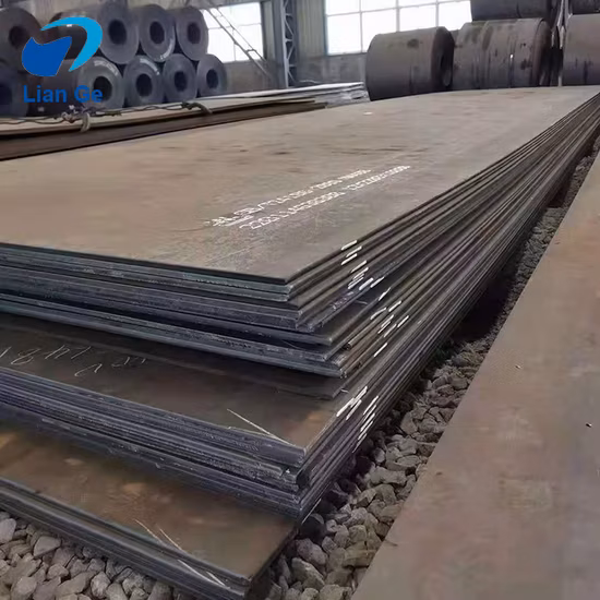 ASTM A36 S235 S355 St37 St52 Q235B Q345b Q235B Chapa de aço carbono laminada a quente Chapa de aço carbono