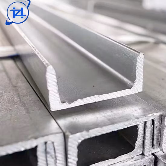 Perfil de viga H laminado a quente Tipo H Ferro S235jr A36 /DIN En10025 S235jrg1 G3106 Sm400A Upn 80 Upn 120 UC Canal de aço Tipos de canal de aço