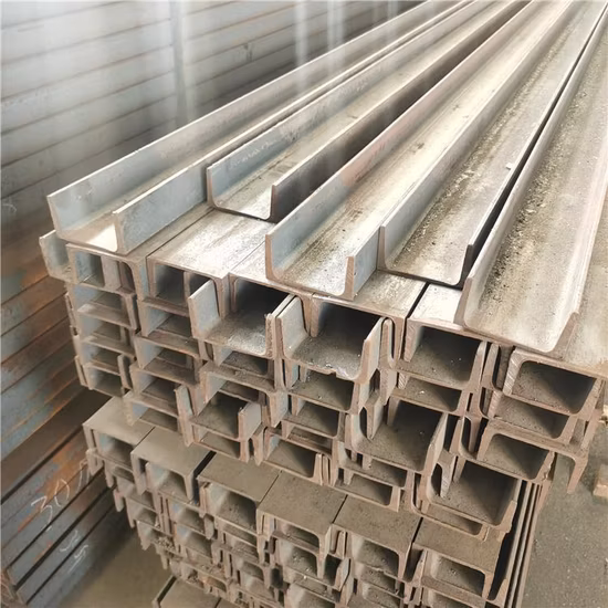 Estrutura laminada a quente ASTM A36 Flange grande Aço Viga H/Viga I/Canal/Aço angular/Carbono/Aço inoxidável/Galvanizado/Zincado/Galvalume/Laminado a frio a quente