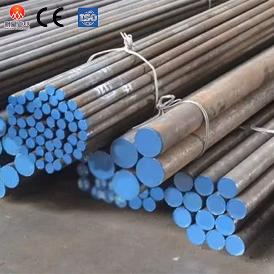 Fornecedor da China Barra de aço AISI 1045 Barra redonda St52 Preço da barra de aço