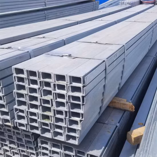 Seção de aço estrutural ASTM A572 de alta resistência